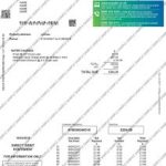 Essex and Suffolk Water bills template