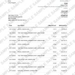 Monzo bank statement template