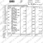 RBS bank statement template