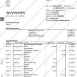 TSB bank statement template