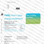 British Gas Bill Template