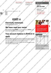 Eon bill template | Fake Bank Statement | Fake Utility Bills