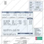 Flogas Utility Bills Template